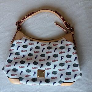 University of Florida Gators Dooney & Bourke Pebble Grain Leather Tote Purse